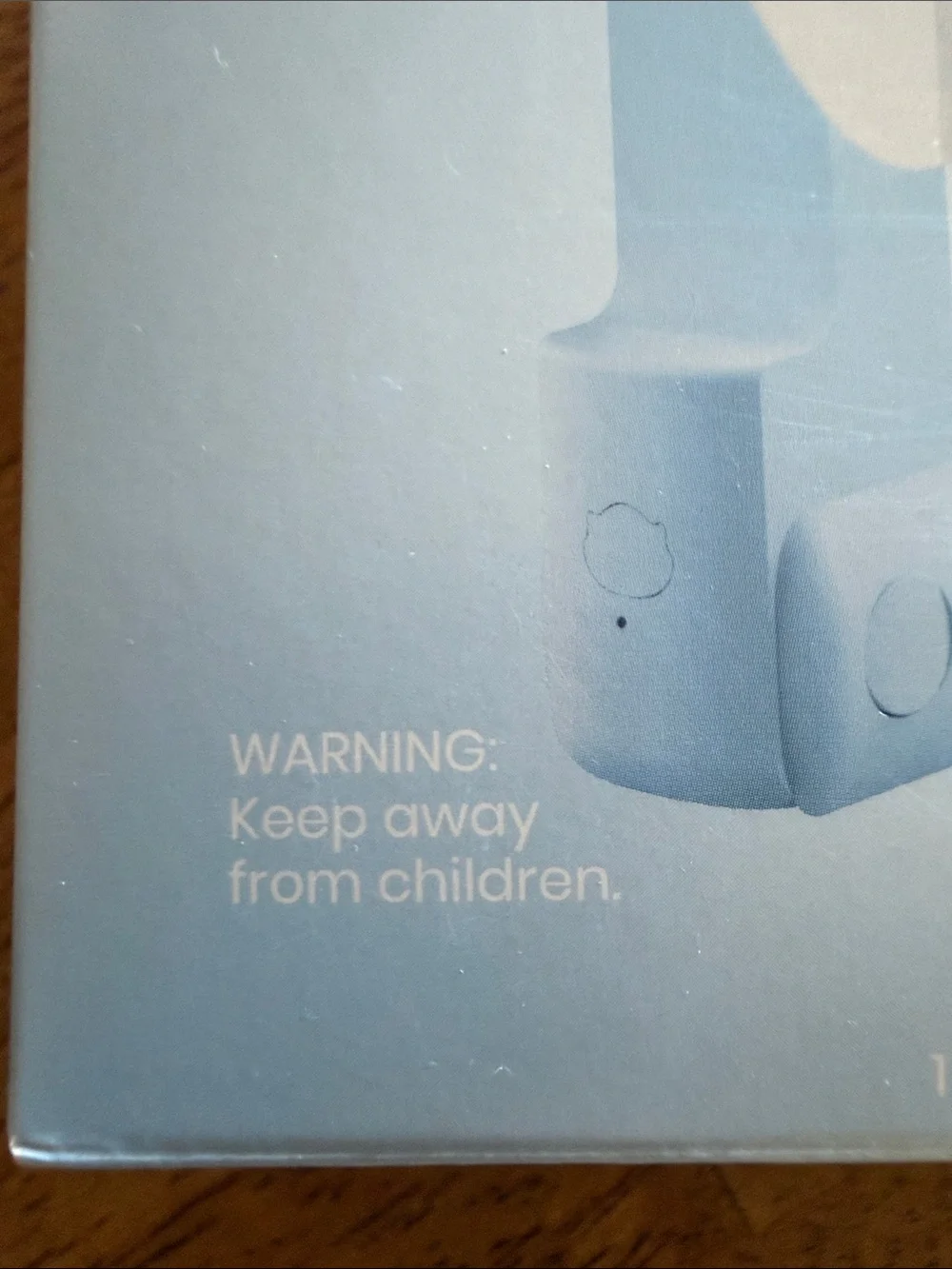 Target Light Blue Handheld Power Bank Fan